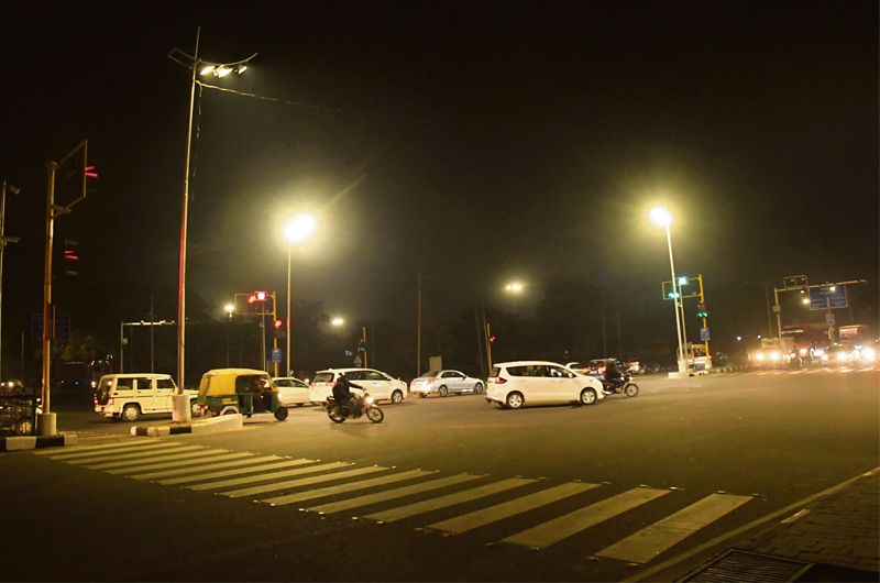 Coming up, roundabouts at 3 light points in Chandigarh